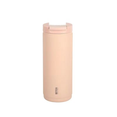 Weiß 400 ml Custom Logo Doppelwand Edelstahl Kaffee Wasserflasche Vakuum Flaschen Thermos