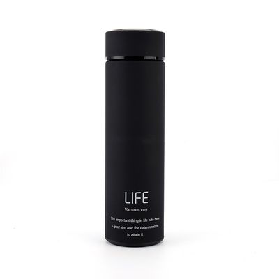 500 ml benutzerdefiniertes Logo Doppelwand aus Edelstahl Kaffee-Wasserflasche Vakuumflaschen Thermos