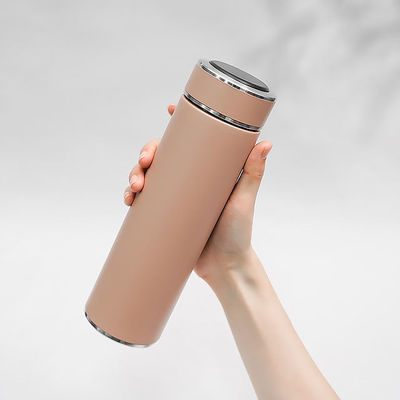 Custom Logo Druck 500ml Edelstahl Vakuum isoliert Smart Drinkware für das Büro