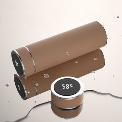 Custom Logo Druck 500ml Edelstahl Vakuum isoliert Smart Drinkware für das Büro