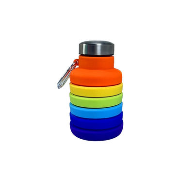Leckdichte 500 ml Wasserflasche Umweltfreundliche BPA-freie Getränkeflasche für Kinder