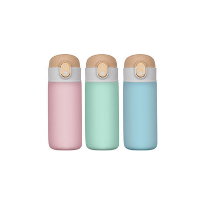16oz Leckdichte Kinderflasche Modischer Stil Sport Isolierte Wasserflasche mit Stroh