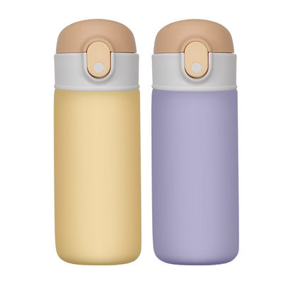 16oz Leckdichte Kinderflasche Modischer Stil Sport Isolierte Wasserflasche mit Stroh