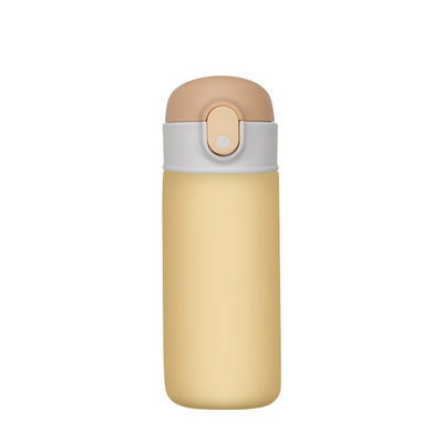 16oz Leckdichte Kinderflasche Modischer Stil Sport Isolierte Wasserflasche mit Stroh