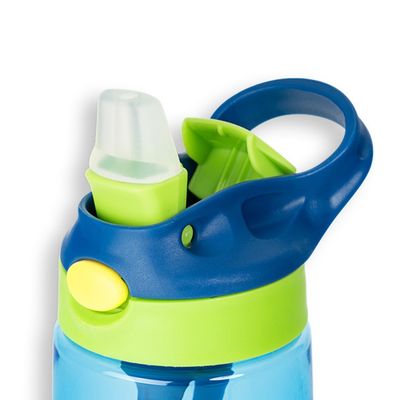 50g Plastik Getränk Kinder Wasserflasche mit Strohwasser undichtes Tritan Flasche für Kinder