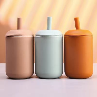 Portable Leakproof BPA-freie Silikon-Sportkessel für Kinder Nachhaltig und bequem