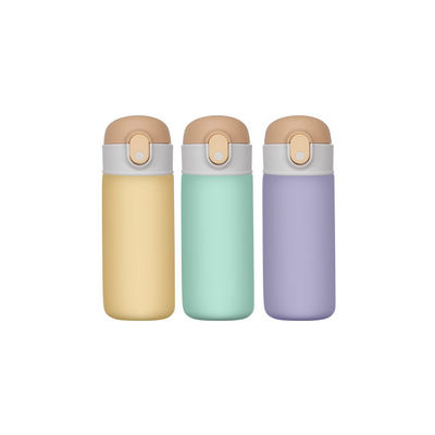 16oz tragbare Kinderflasche isolierte Edelstahl-Wasserflaschen für Schulfahrten