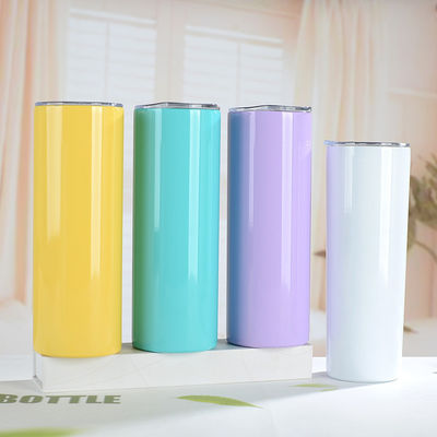 Maßgeschneiderte Farbe undicht 12oz 20oz 30oz Studenten Wasserflasche mit Deckel und Stroh