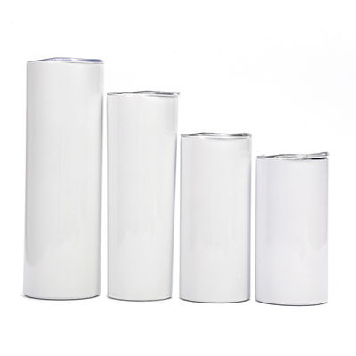 12oz 20oz 30oz Studenten Wasserflasche Straight Cup mit Deckel und Stroh