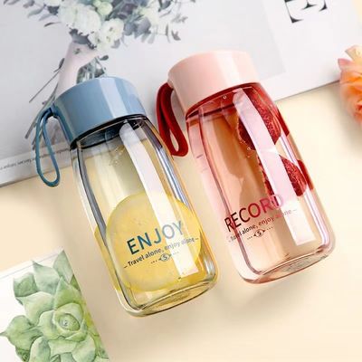 Customized Logo Akzeptabel 380ml Milch Tee Saft Trinkwasser Flasche für die Vermarktung