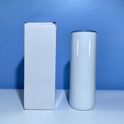 12oz 20oz 30oz Studenten Wasserflasche Straight Cup mit Deckel und Stroh