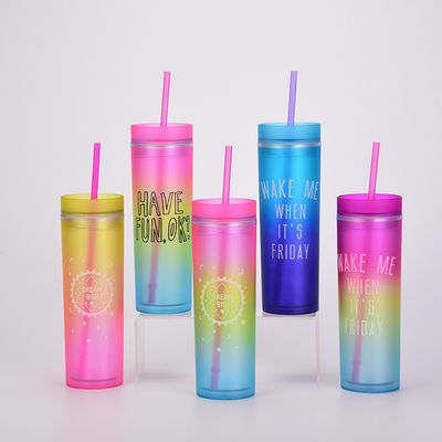 Vernünftige Strohflasche aus Kunststoff mit Laserkappe Kompatibel und Angebot