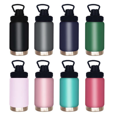 Großkapazitäts-Wasserflasche aus Edelstahl für Sport