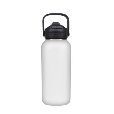 Anpassungslogo akzeptiert Großkapazität 304 Edelstahl Wasserflasche für Sport