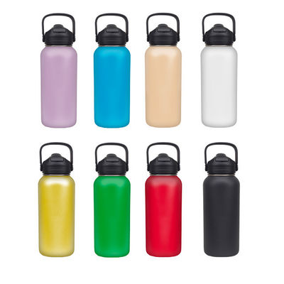 Anpassungslogo akzeptiert Großkapazität 304 Edelstahl Wasserflasche für Sport
