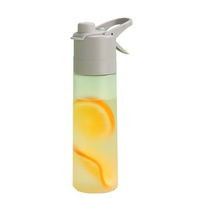 Doppelwand PC Kunststoff Sport Isolierter Spray-Wasserflasche für Outdoor-Fahrradsport