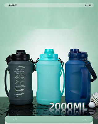 Klappbare, BPA-freie Silikon-Flasche für den Außenbereich, Prime Organic, angepasst für Geschenke.