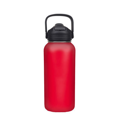 32OZ/40OZ/50OZ Blau Klassische Custom Logo Griff Tragbare Sport Vakuum Edelstahl Flasche Tasse