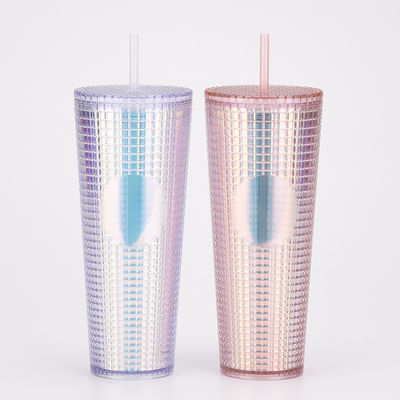 Stroh-Typ Wasser fließende Methode benutzerdefinierte Kaffee-Tumbler mit benutzerdefiniertem Logo akzeptabel