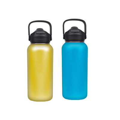 32OZ/40OZ/50OZ Luxus Doppelschicht Vakuum 304 Edelstahl Wasserflasche mit Griff