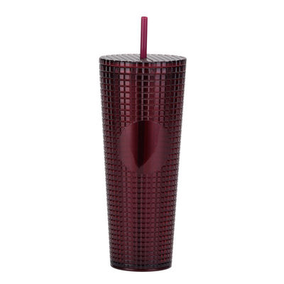 Biologisch abbaubarer Doppelwand-Weizen-Tumbler für Kaffee