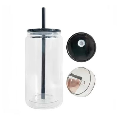 Anpassung des Logos Akzeptable tragbare Glasflasche zum Trinken für modische Wasserzufuhr