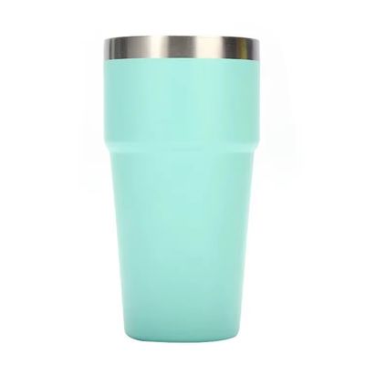 Customized Logo Akzeptable Stil Edelstahl Tumbler Cup 16oz für nachhaltige