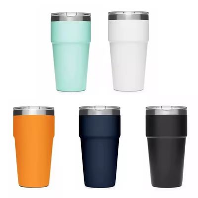Ein individuelles Logo akzeptabel attraktives Design Kaffeetasse Edelstahl-Tumbler-Tasse 16oz