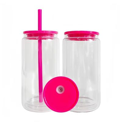 Custom Logo Akzeptable Glasflasche zum Trinken für die Hydratation unterwegs Anzahl Stück 1