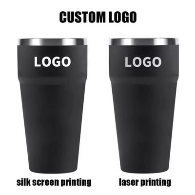 Ein individuelles Logo akzeptabel attraktives Design Kaffeetasse Edelstahl-Tumbler-Tasse 16oz