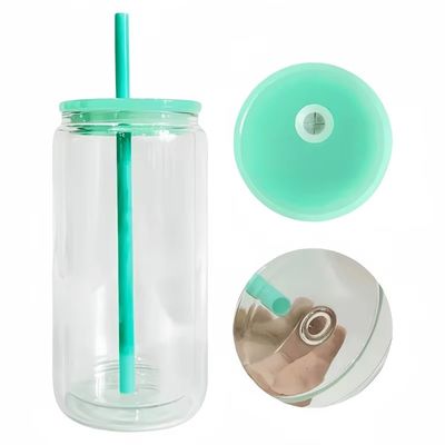 Custom Logo Akzeptable Glasflasche zum Trinken für die Hydratation unterwegs Anzahl Stück 1