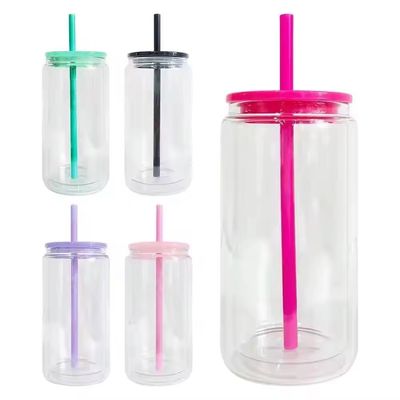Custom Logo Akzeptable Glasflasche zum Trinken für die Hydratation unterwegs Anzahl Stück 1