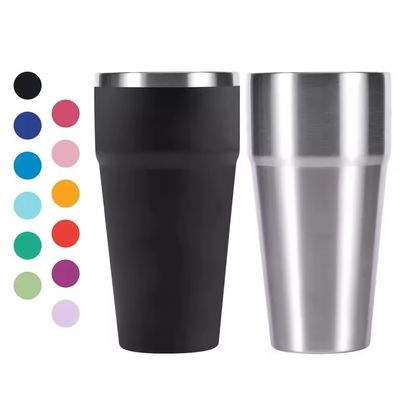 Ein individuelles Logo akzeptabel attraktives Design Kaffeetasse Edelstahl-Tumbler-Tasse 16oz