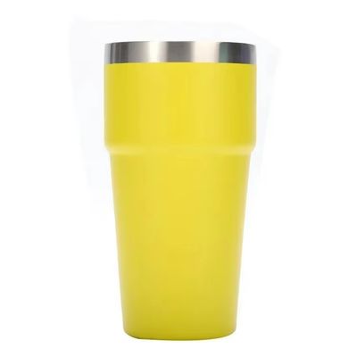 Ein individuelles Logo akzeptabel attraktives Design Kaffeetasse Edelstahl-Tumbler-Tasse 16oz