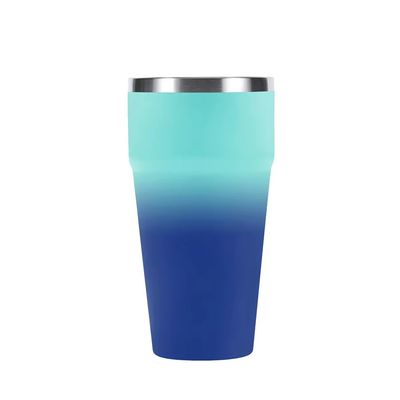 Ein individuelles Logo akzeptabel attraktives Design Kaffeetasse Edelstahl-Tumbler-Tasse 16oz