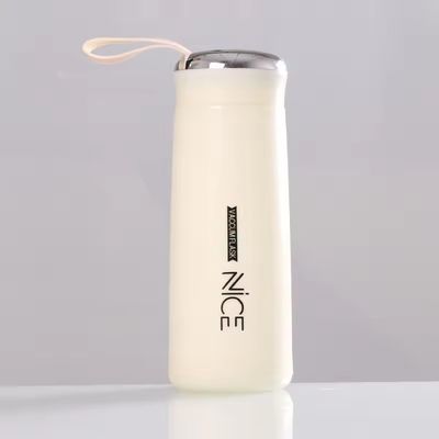 400 ml Glas Mini Outdoor Portable undicht Wasserflasche mit Schnur für die Werbung
