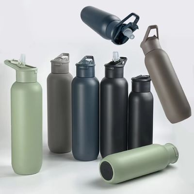 Produktion Eisenflasche 32oz Sport Wasserflasche 1000ml Vakuumflaschen für Fitnessstudio und Sport