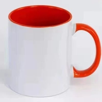 Neuheit Design Stil Keramik Sublimation Becher 11oz Custom farbenfrohe weiße Tasse für B2B Bedürfnisse