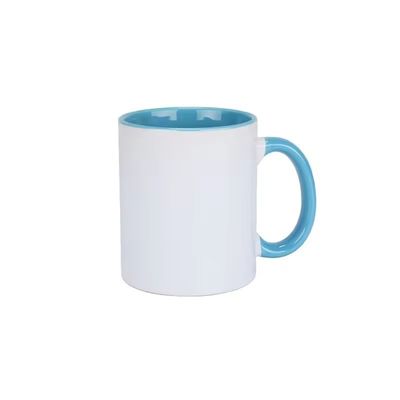 11oz Keramische Farb Kaffeetasse mit Handgriff Sublimation Blanks im modernen Design