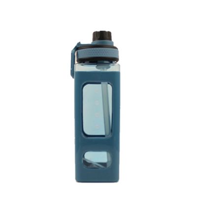 Leckdichtes Trinkwasser Flasche vernünftig Quadrat 700 ml mit Deckel perfekt für den Außenbereich