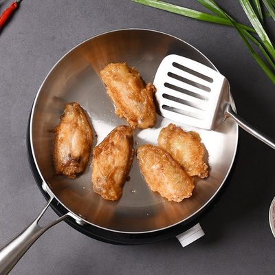 Frittierpfanne aus Edelstahl für den heutigen Haushalt für Induktionskocher und Gasöfen