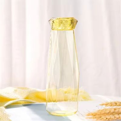 Bequeme 21,5*7,5cm Glas-Wasserflasche Ideal für Büro-Camping und aktive Lebensstile