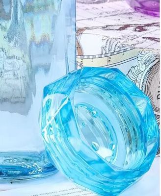 Bequeme 21,5*7,5cm Glas-Wasserflasche Ideal für Büro-Camping und aktive Lebensstile
