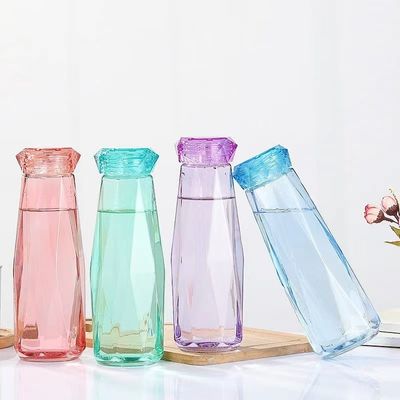 Trinkgefäße Typ MUGS Modernes Design Farbenprächtig Modisches Tragbares Glas Getränkeflasche