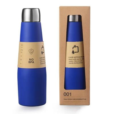 Edelstahl Vakuum Wasserflasche am besten für Sport 304 Edelstahl 18 Oz Cola Flasche