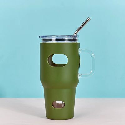 Stil 40oz Tumbler mit Handgriff Custom Logo und direkte Trinkwasser fließende Methode
