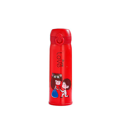 Warmes kaltes Wasser 500 ml Glasflasche für Kinder Sport und Outdoor-Abenteuer