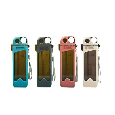 Wasserflasche aus Stroh und Seil perfekt zum Klettern und aus PP-PC-Material