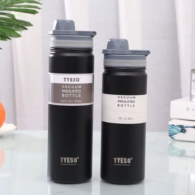 Mehrfachverwendbare Wärmeflasche Umweltschonende, breite Flasche mit doppelter Wand aus Edelstahl