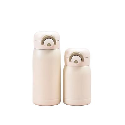 350 ml Kapazität Farbige 304 Edelstahl Thermos-Wasserflasche mit gerade Tasse